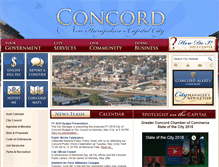 Tablet Screenshot of concordnh.gov